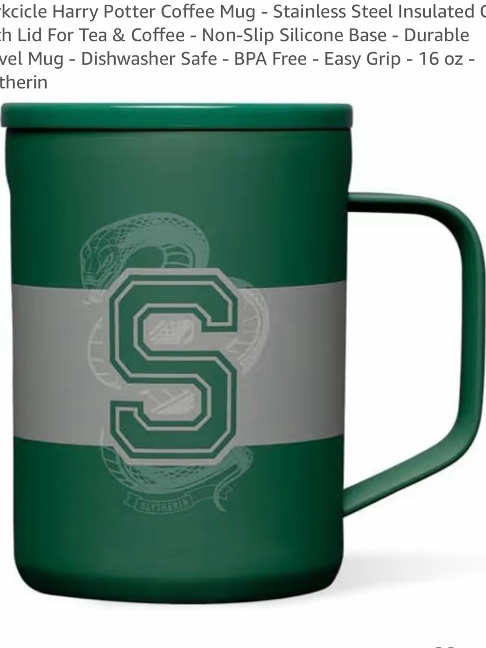 Harry Potter Corkcicle coffee mug travel